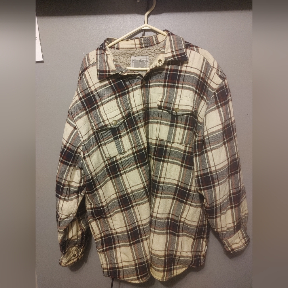 Plaid Flannel coat